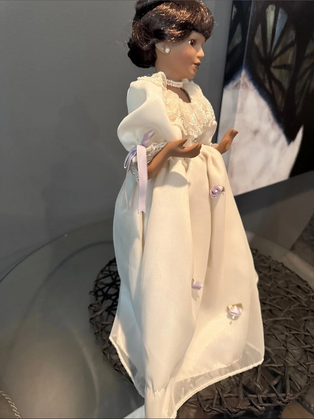 Avon 2000 “Source of Hope” Collectible Doll - African American Bride